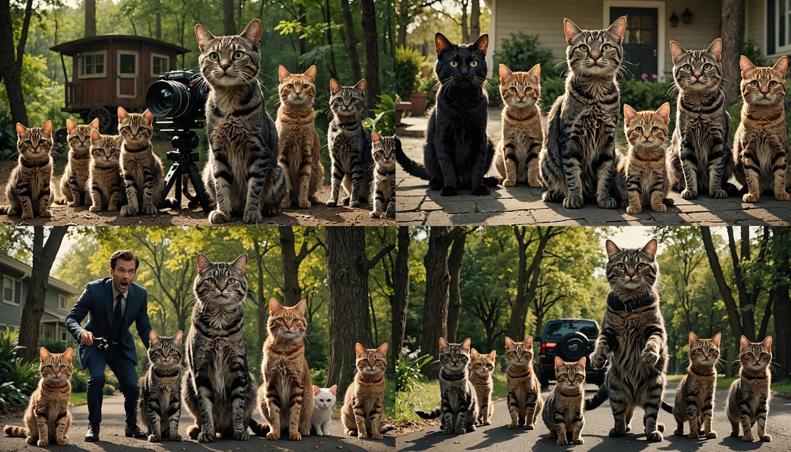 Funny Cat Movie Trailer Parody Video