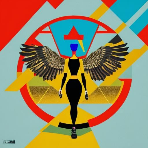 Birds in Clothes: Pop Art Screen Print