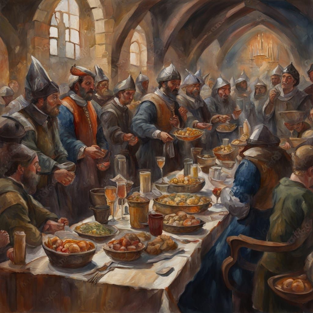 Medieval banquet