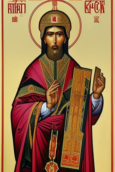 Saint Patron of Photography: Orthodox Icon Art