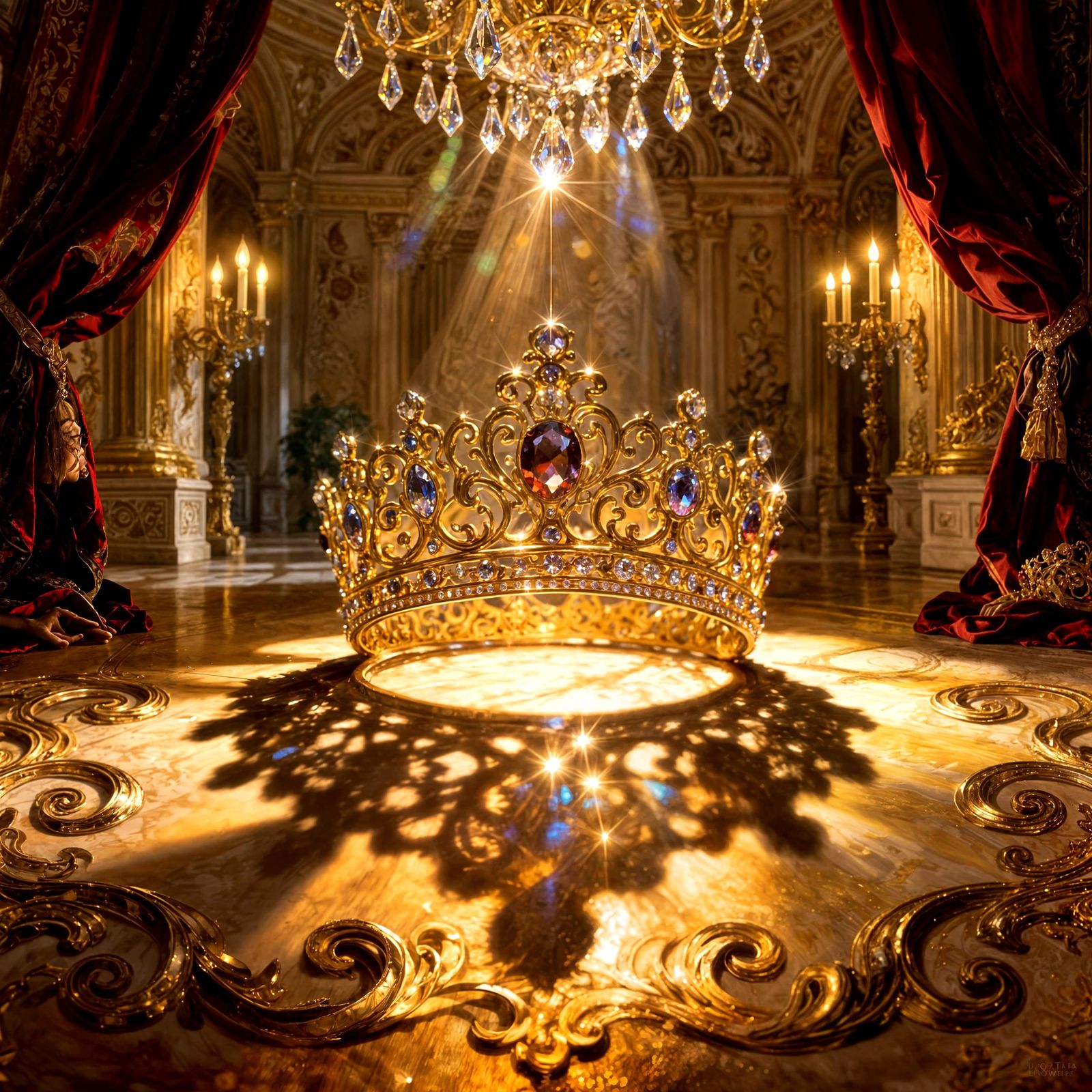 Most Beautiful Tiara Ever Created, Golden Age Painting Style