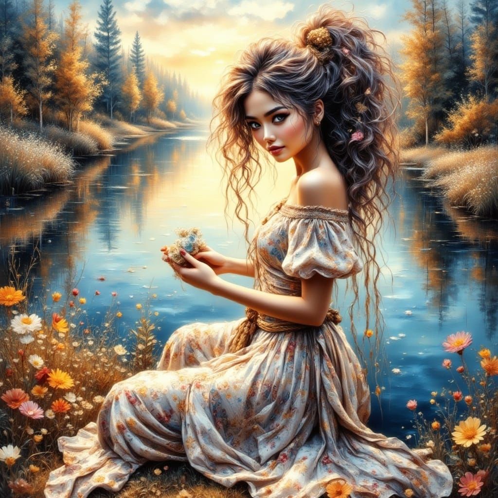 No Prompt.  Just Loras