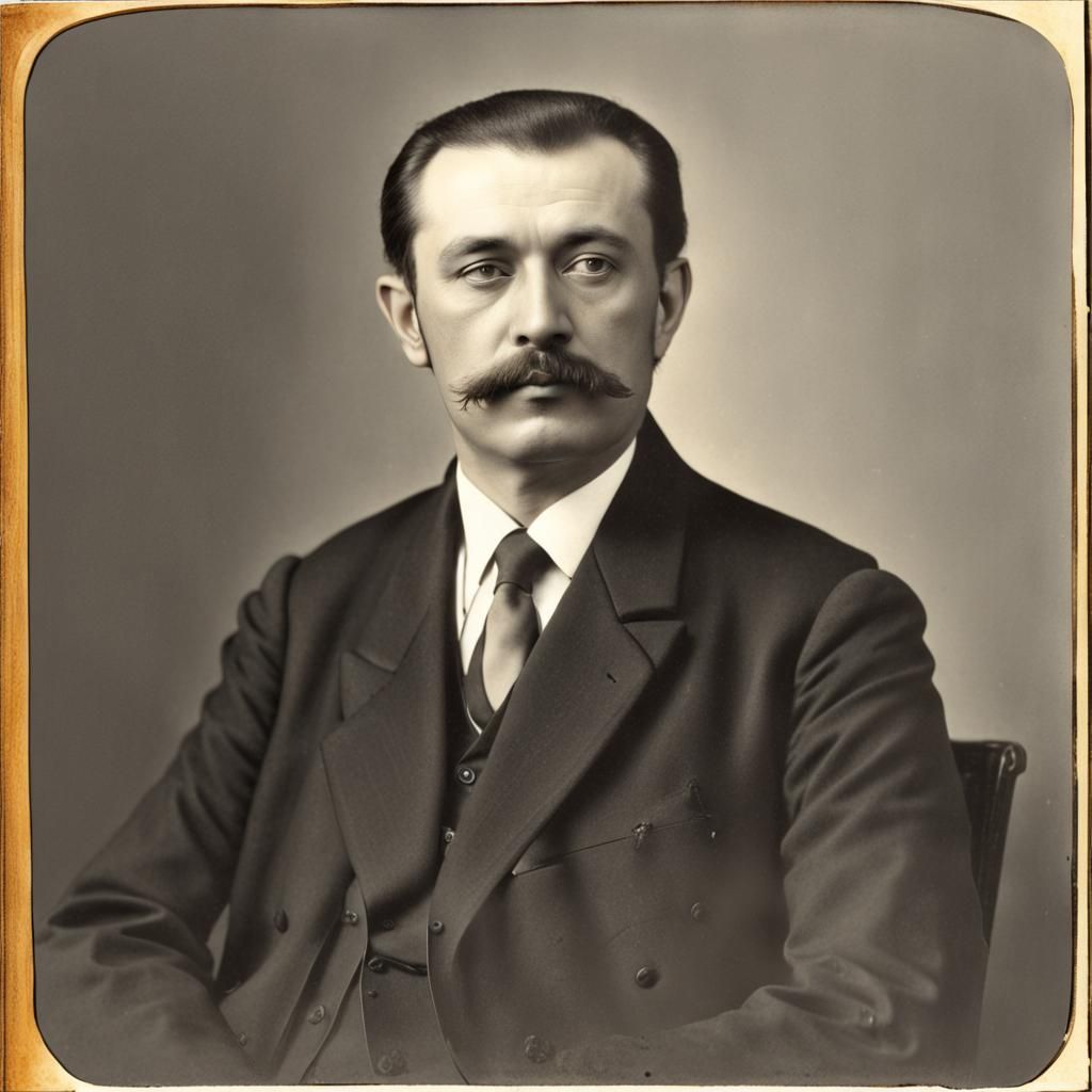 Gigachad Portrait: Ernest Khalimov Inspired