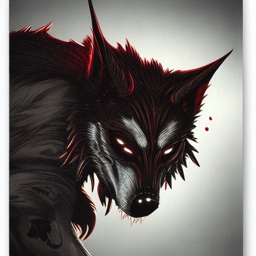 Bionic Undead Wolf in Sinister Style