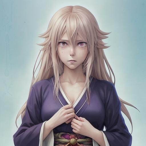 Anime Tears: Key Visual Art in Japanese Manga Style