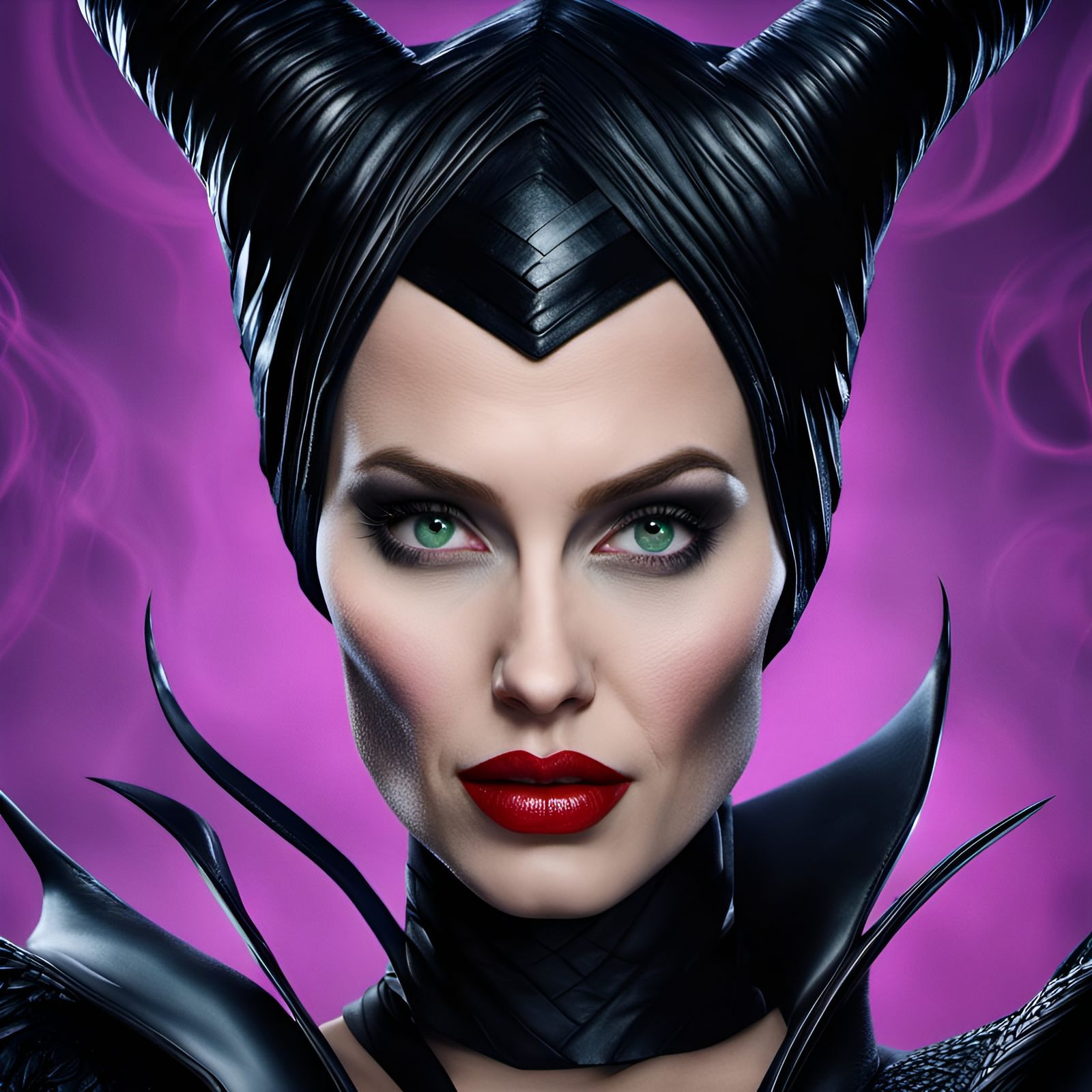 Detailed 8k Image of Maleficent