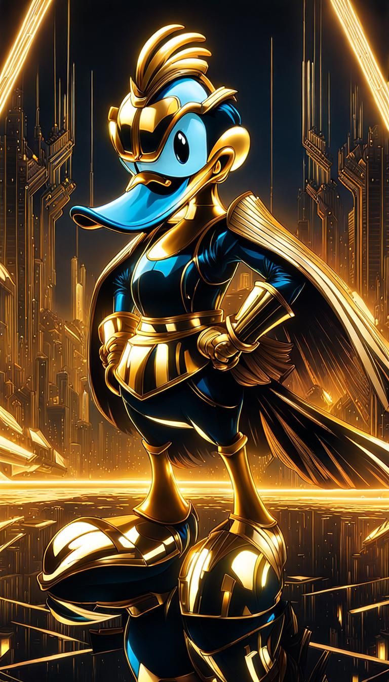 Donald Duck Goes RavePunk? The Duck's Gone Crazy!