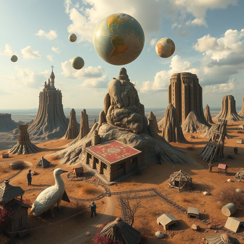 Surreal World Transformed: A Surrealist Vision