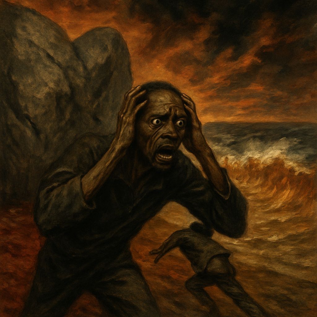 Surreal Landscape: Desperation and Environmental Distress