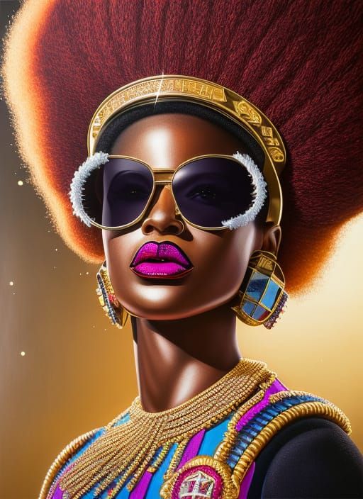 " Beautiful Nubian Woman "