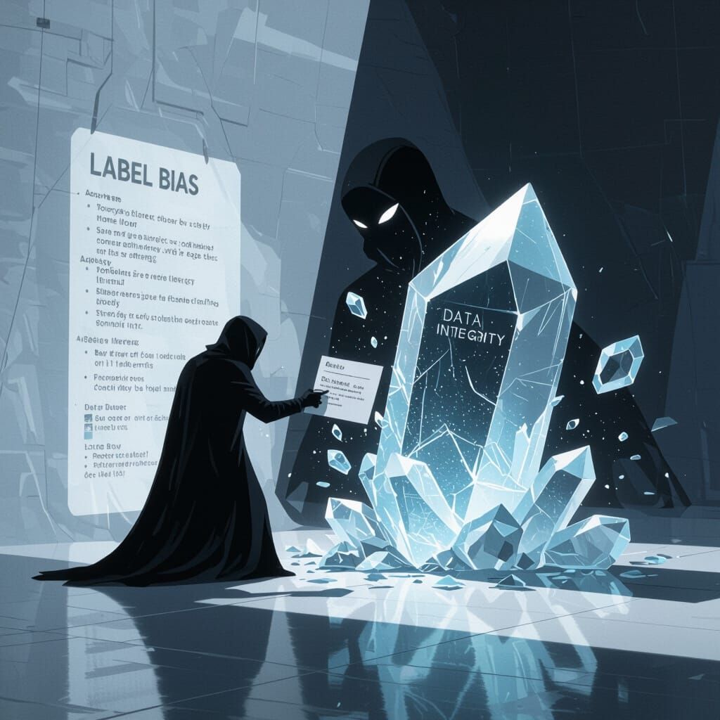 Label Bias Corrupts Data Integrity in Digital Art Style