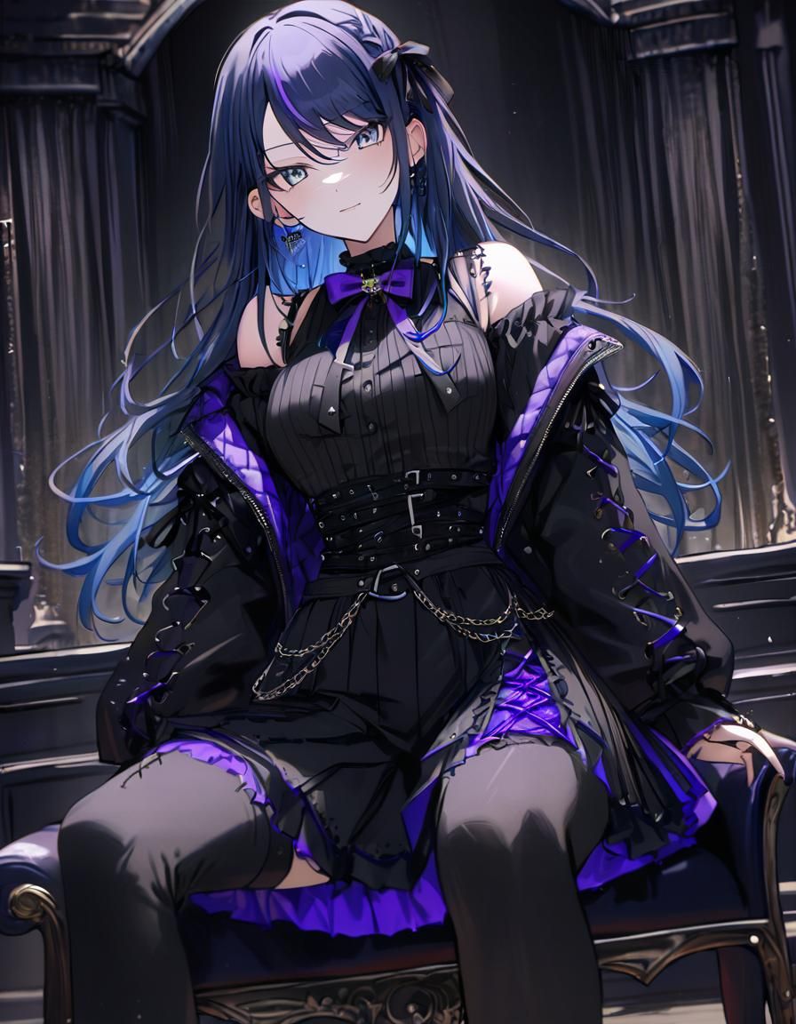 Hoshino Ichika as Visual Kei Musician