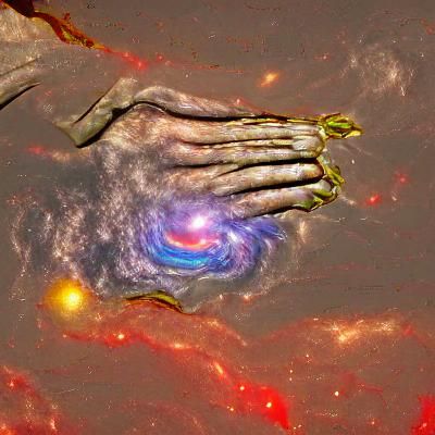 God's Hands Reach Across the Universe