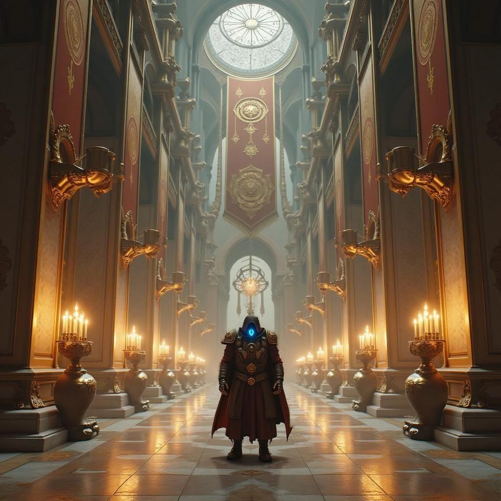 Adeptus Mechanicus Ceremony in Grand Cathedral