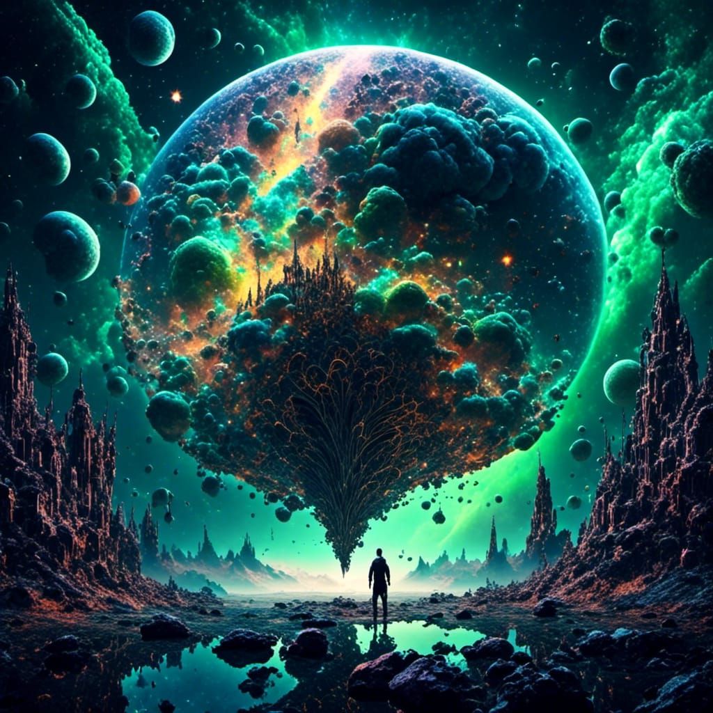 Nebula Reflection: Zeppelin to Barren World