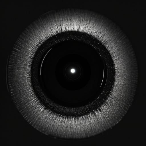 Hyperrealistic Macro View of Mysterious Object