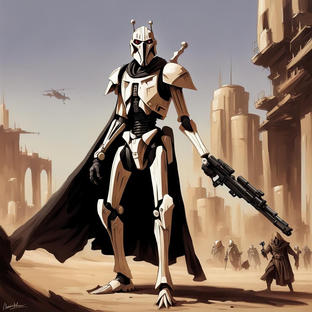 General Grievous as Sinister Mercenary