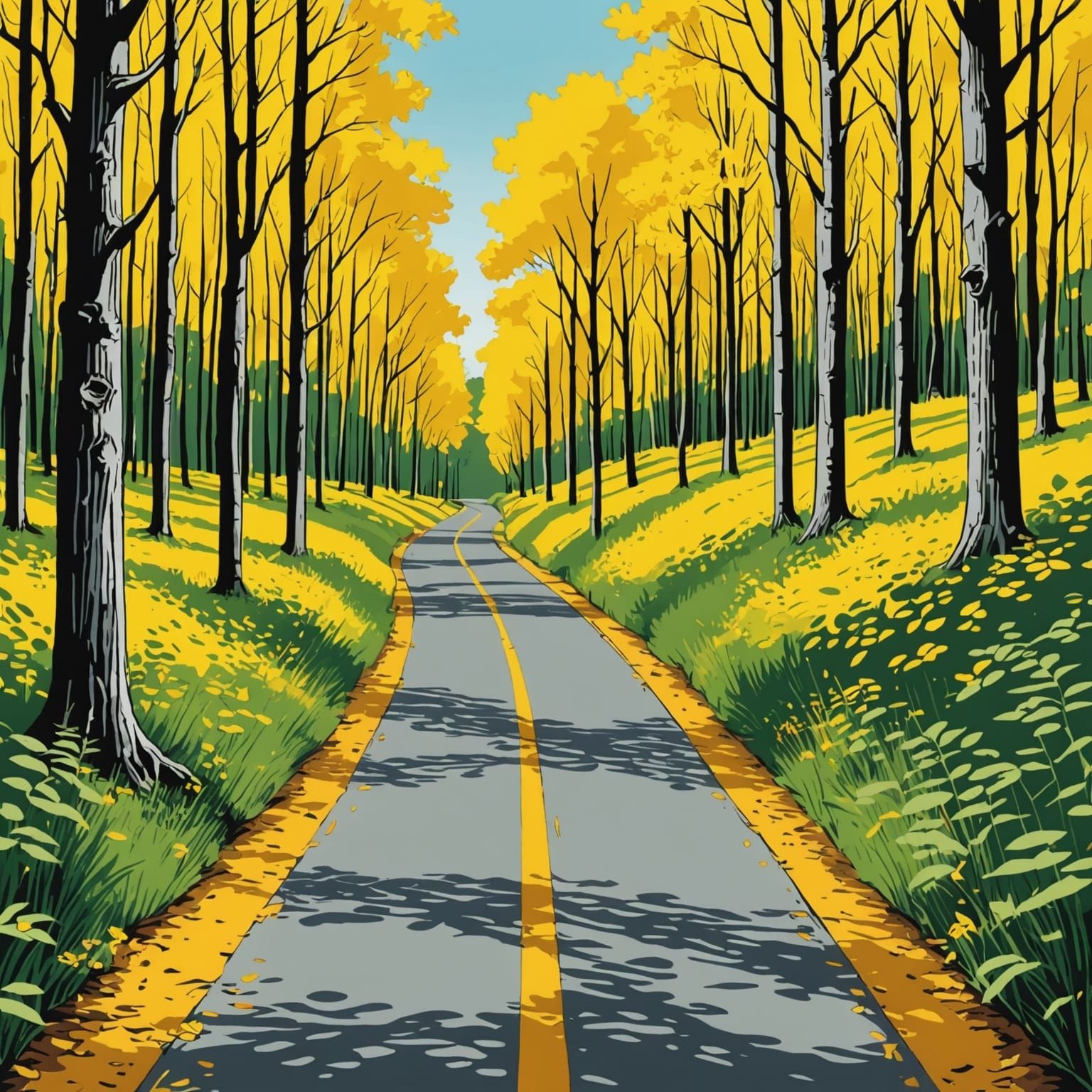 Two Roads Diverged in a Yellow Wood