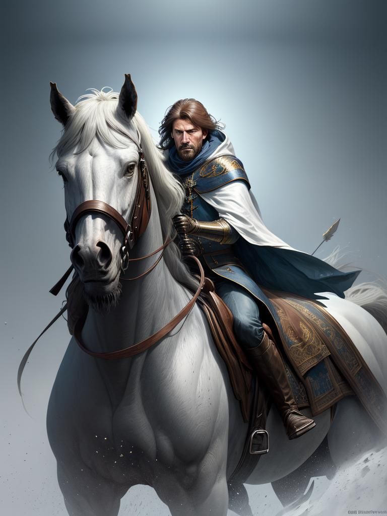 Headless Horseman Concept Art Portrait