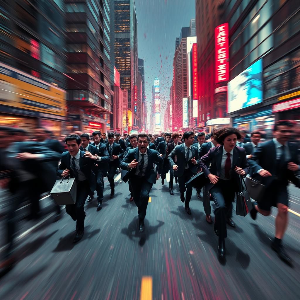 See 'em running for their lives