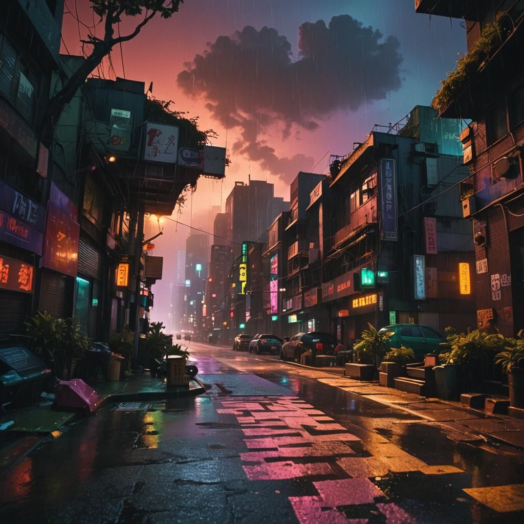 a one way cul de sac at the end of a street