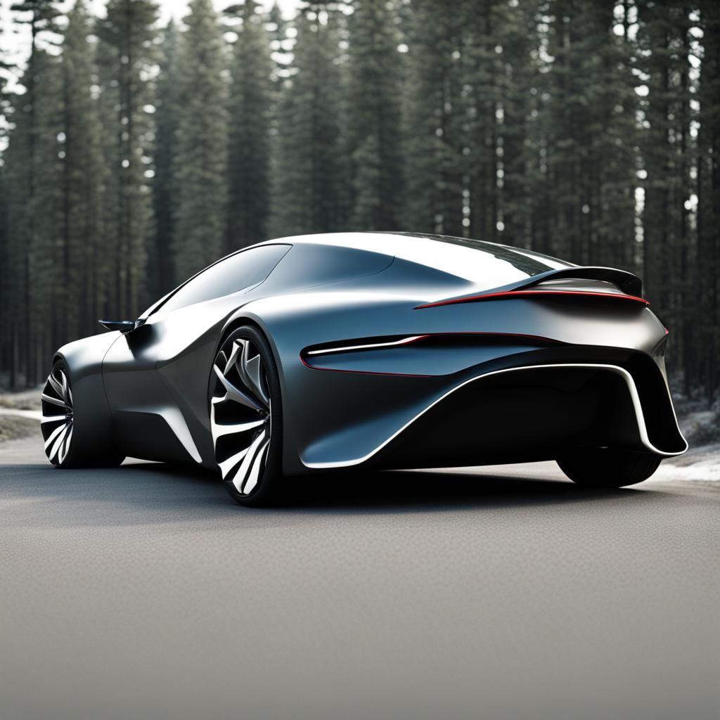 Futuristic Car Concept Art