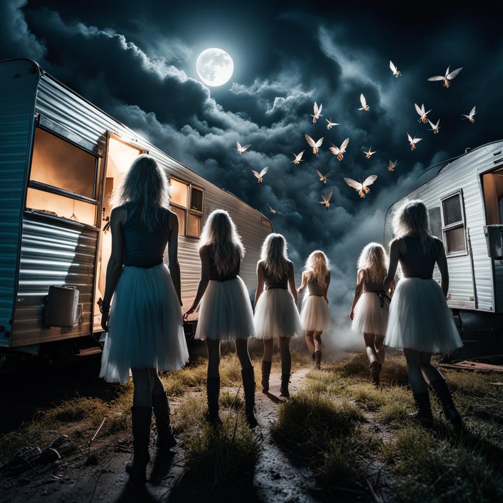 Midnight Pixies Swarm Through Trailer Park