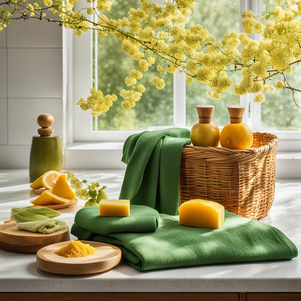 Handmade Soaps and Yuzu Still Life