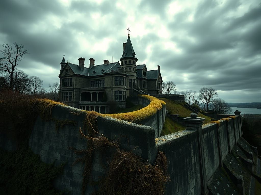 The house on the hill.
