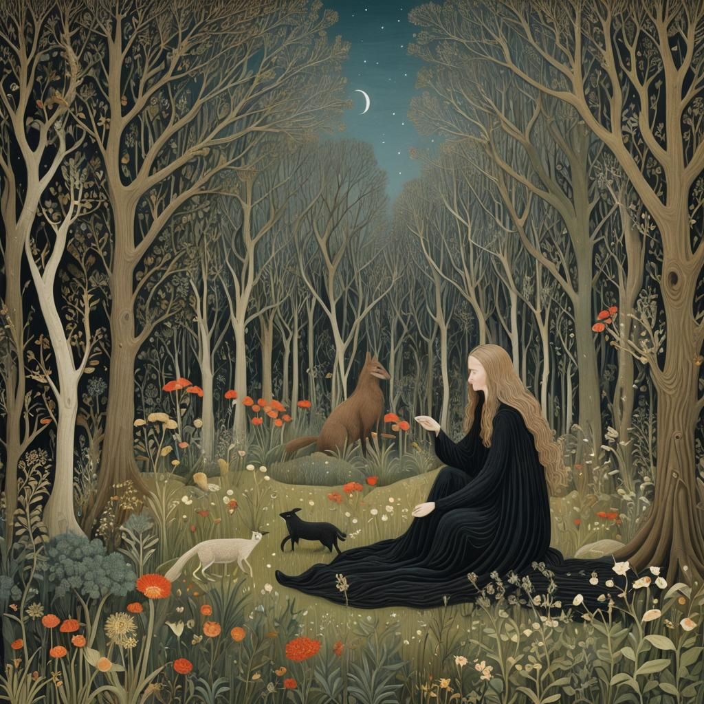 Mythical Creatures in Dreamlike Digital Art