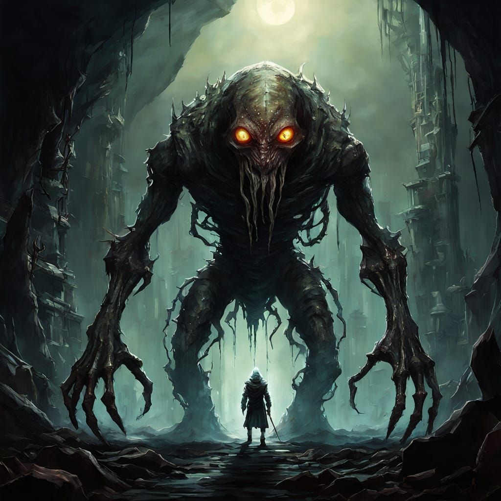 Eldritch Ocarina of Time Monster Emerges from Dark Undergrou...