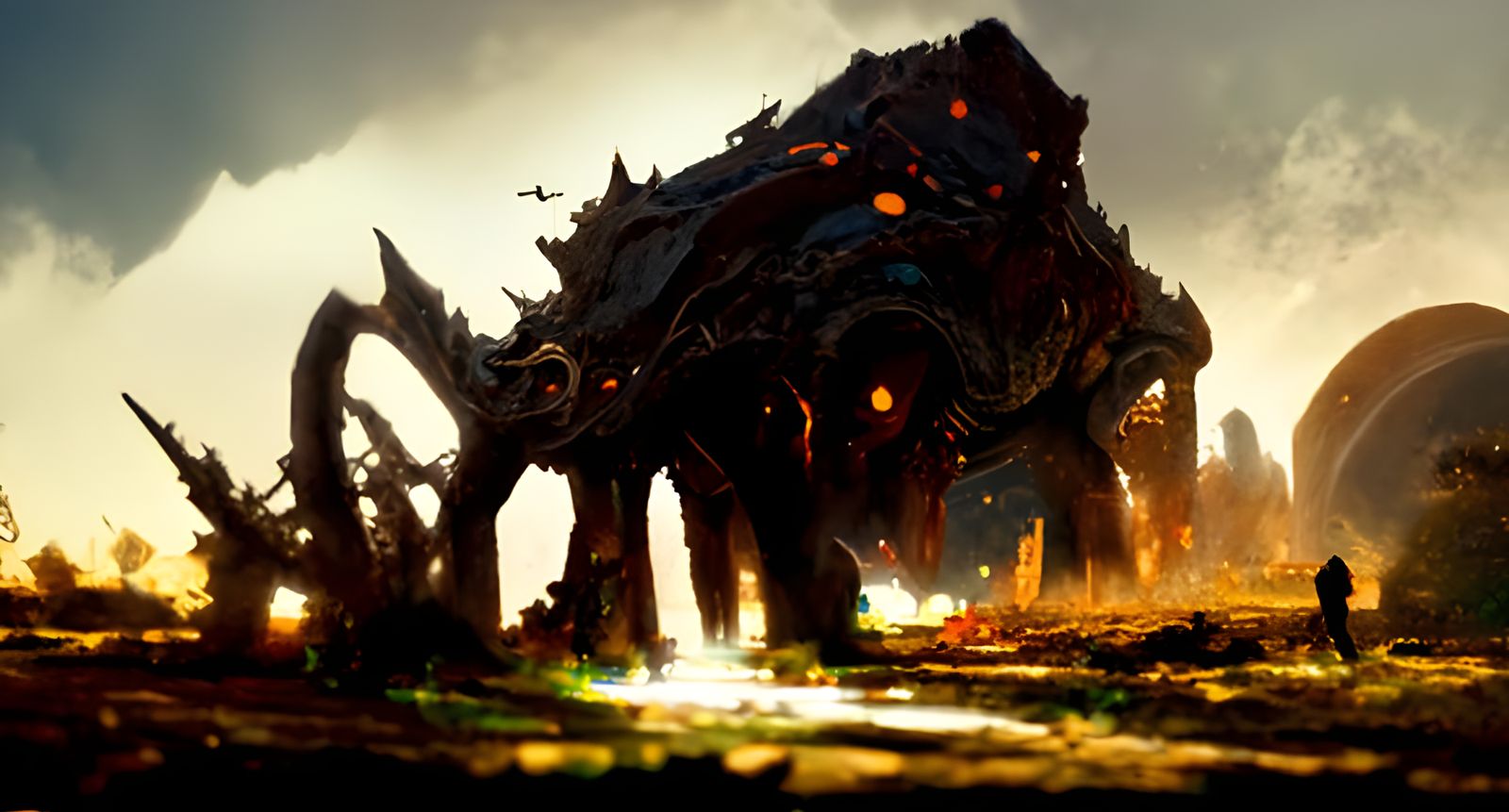 Sinister Destruction: Planet and Star Concept Art
