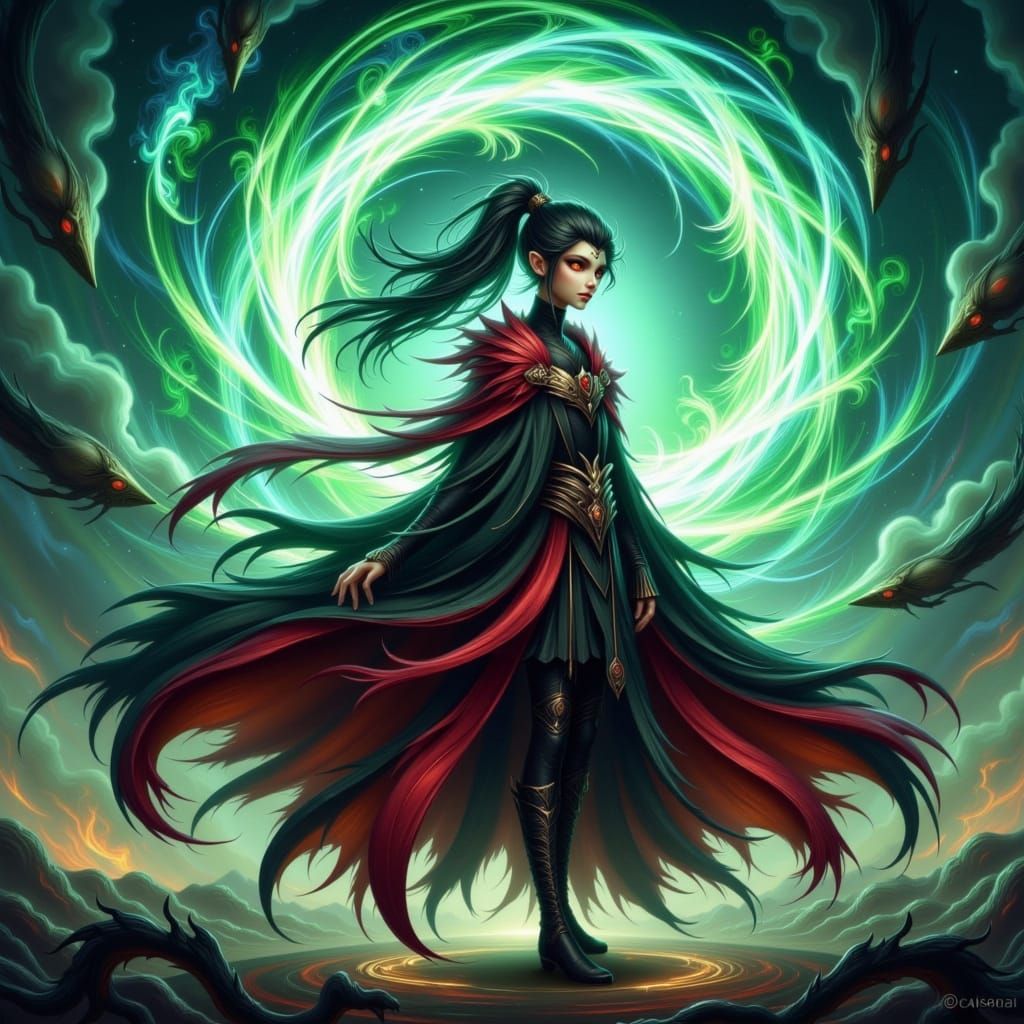 Ethereal Cultivator Unleashes Fury in Vibrant Arcadia