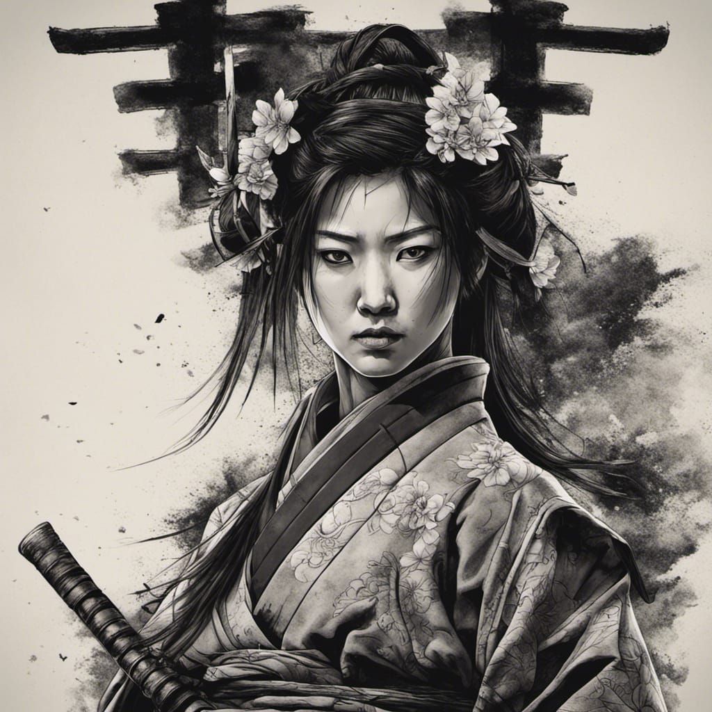 Samurai woman