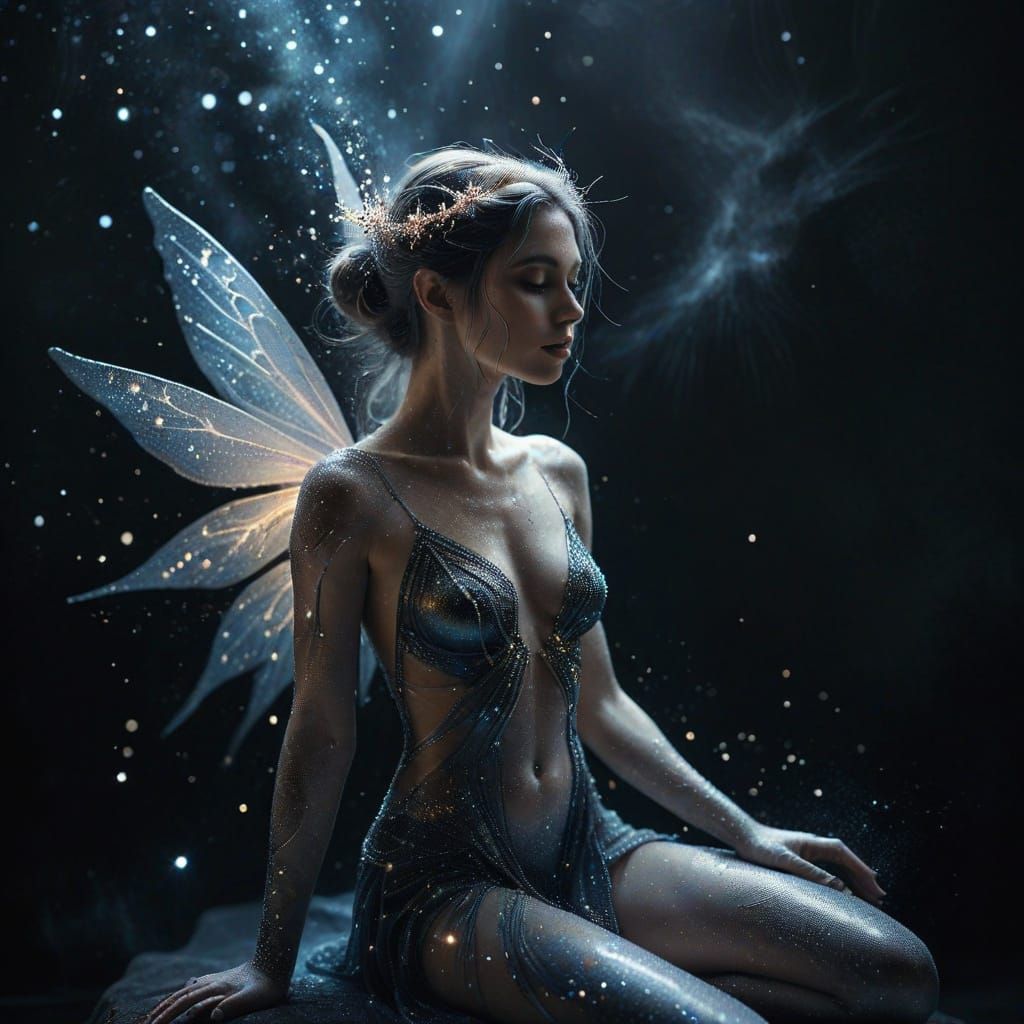 Ethereal Space Fairy Photography