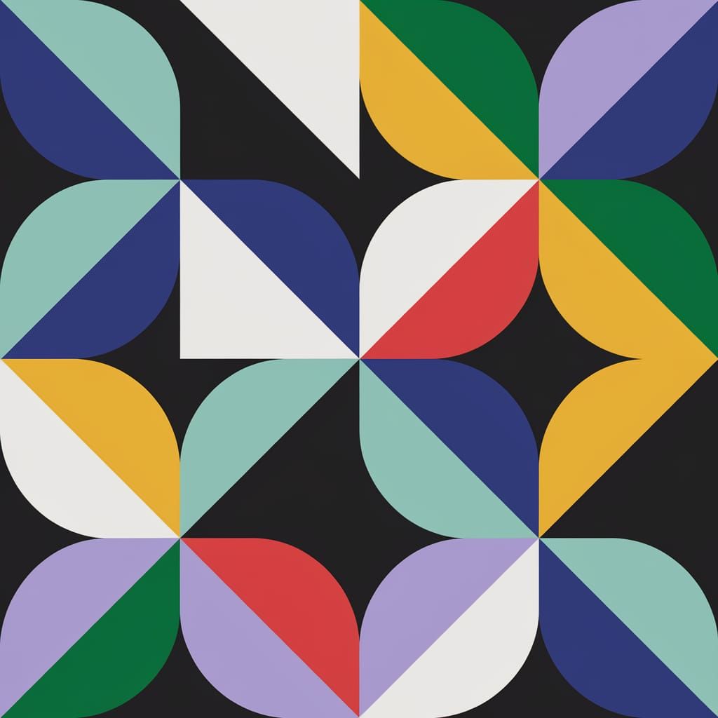 Geometric Patterns in Abstract Art