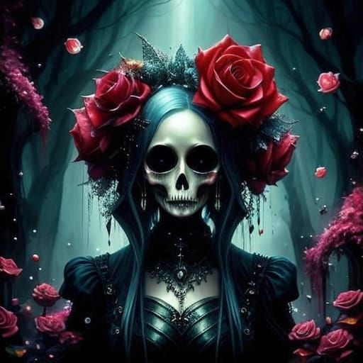 Romantic Fantasy Art in Whimsical Style