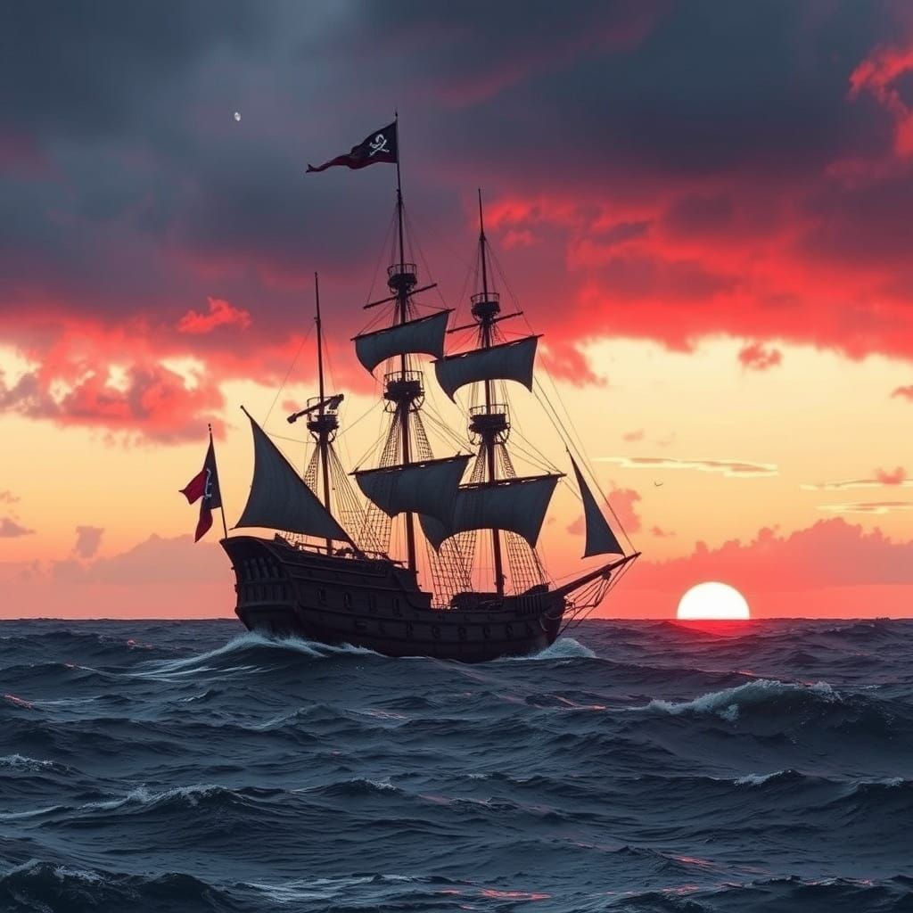 Into the Setting Sun