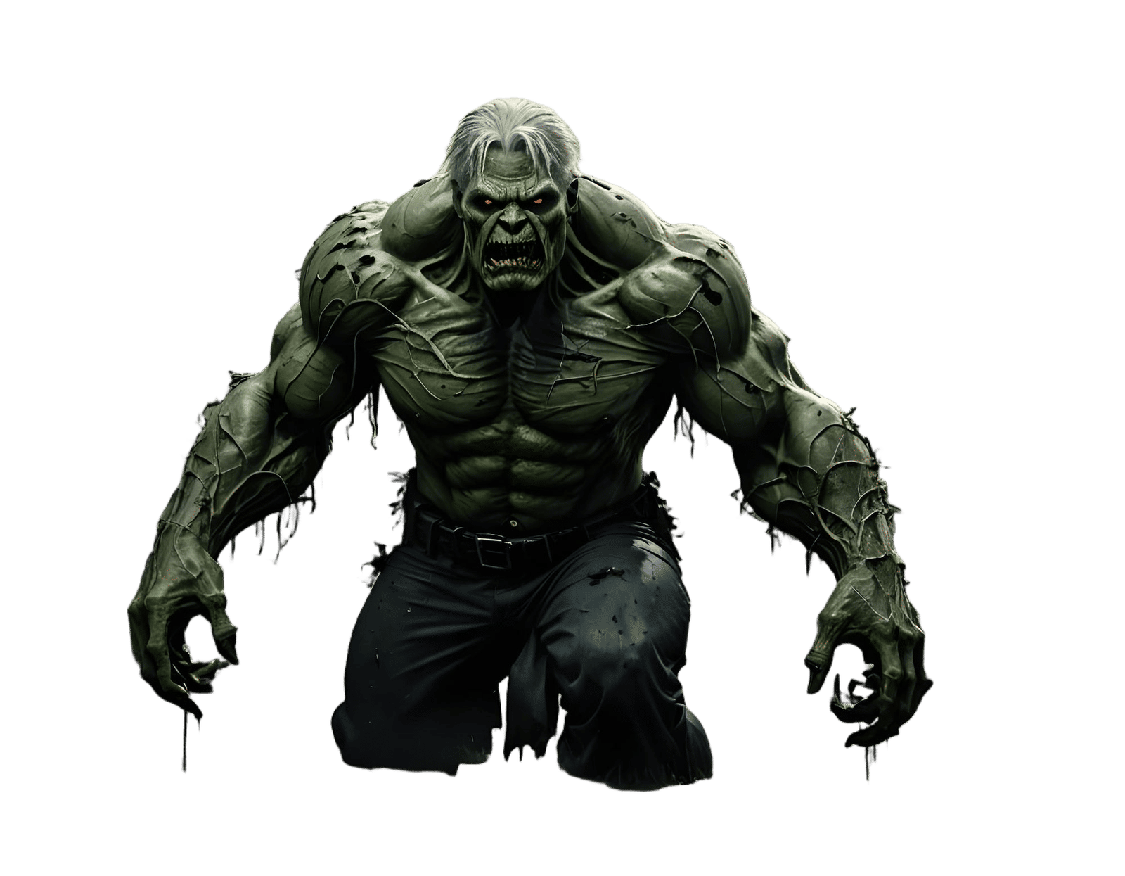 Solomon Grundy Zombie from Slaughter Swamp in Fine Art