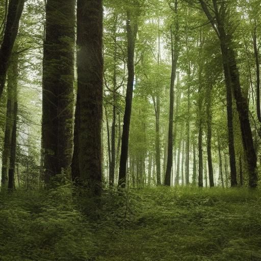 Loran Hawke Portrait in Dense Forest Light