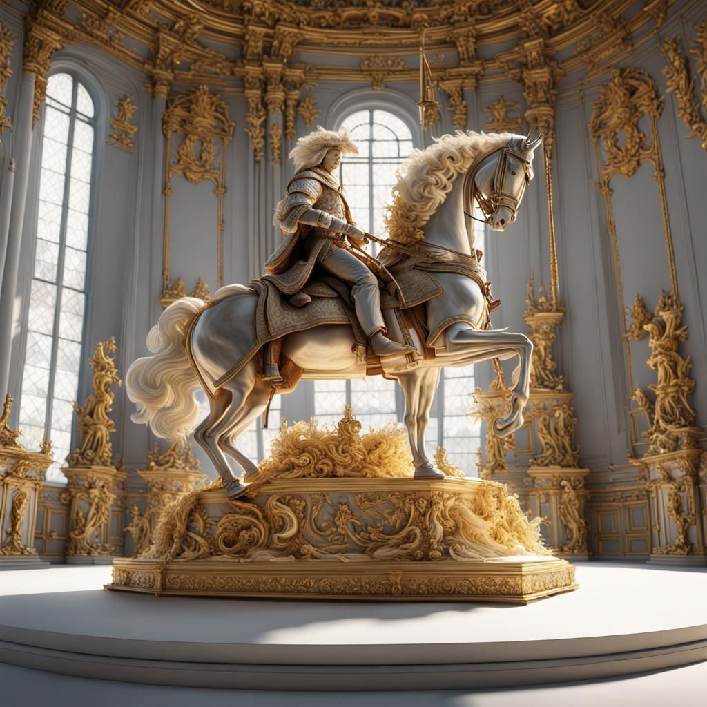 Louis XIV Enters Versailles: A Sci-Fi Epic