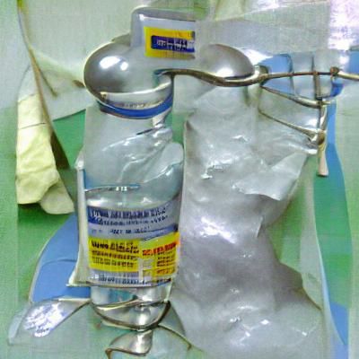 AI Generated Visualization of Saline Solution