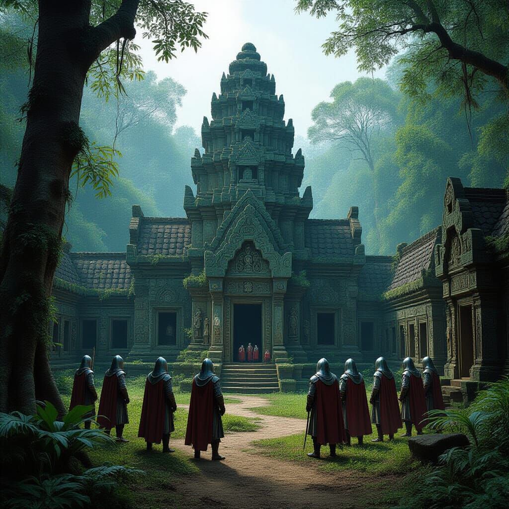 Knights Templar Guard Jungle Temple