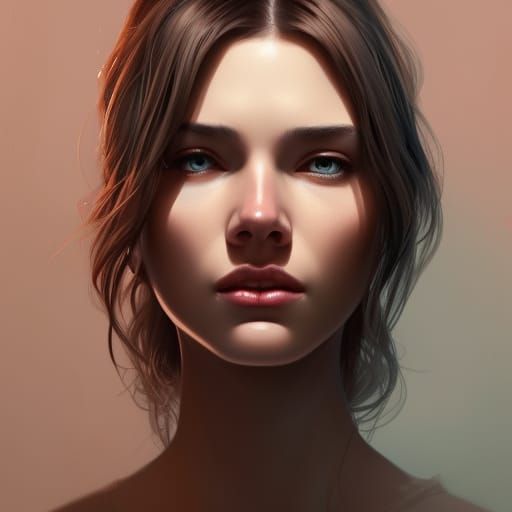 Alyx Vance Portrait in Detailed Digital Art Style