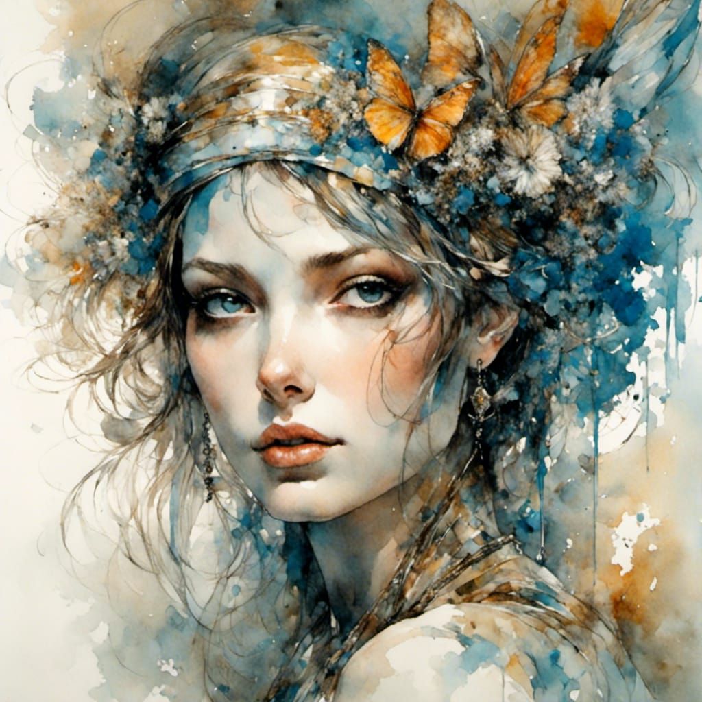 Ethereal Fairy Woman of Unearthly Beauty