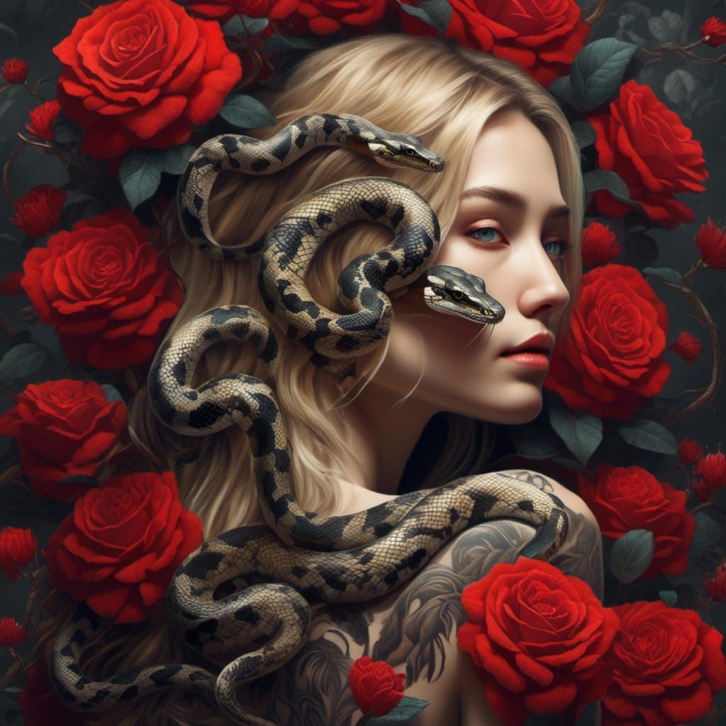 <lora:Tattooed:1.0> A 64K,  extremely photogenic, 
strong vi...