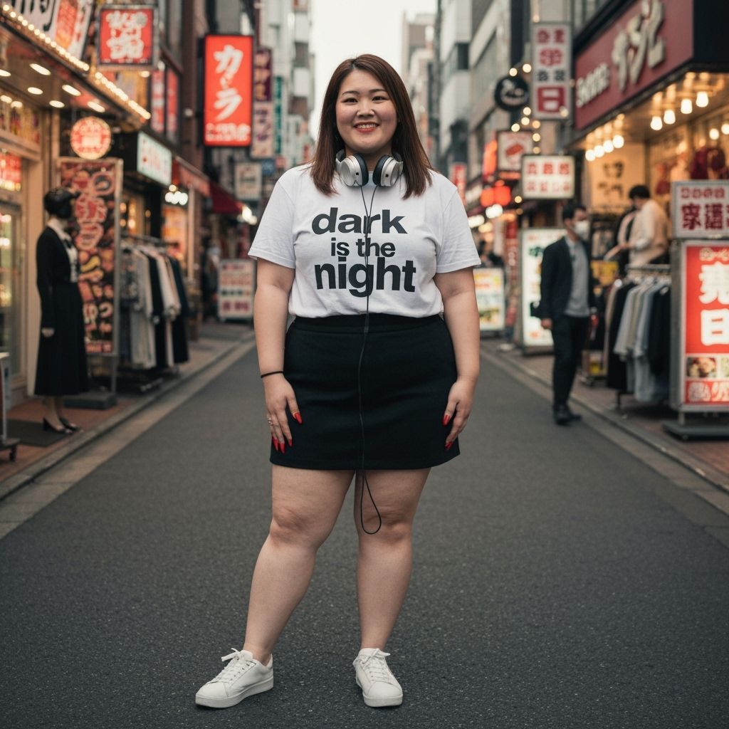 Asian Woman in Tokyo, Cinematic Photorealism