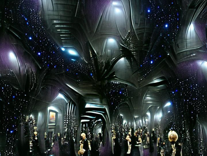 Galactic Corridor: A Journey Through Space