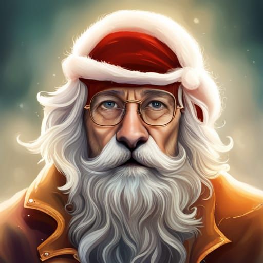 Ice Princess Portrait in Realistic Style