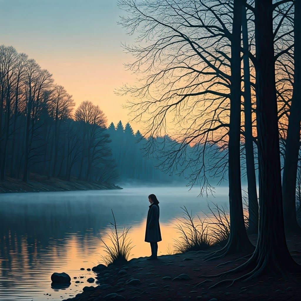 Sublimely melancholic